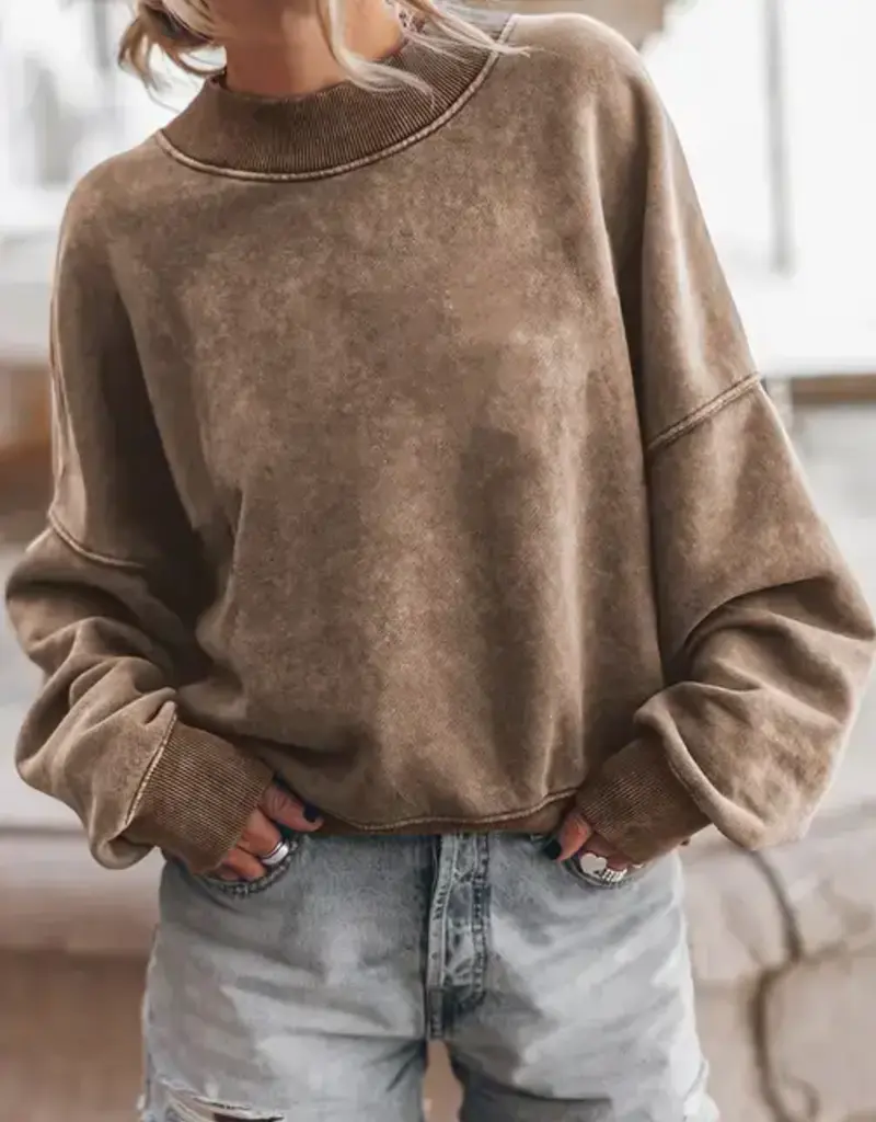 Vickie Versatile Drop Shoulder Sweatshirt