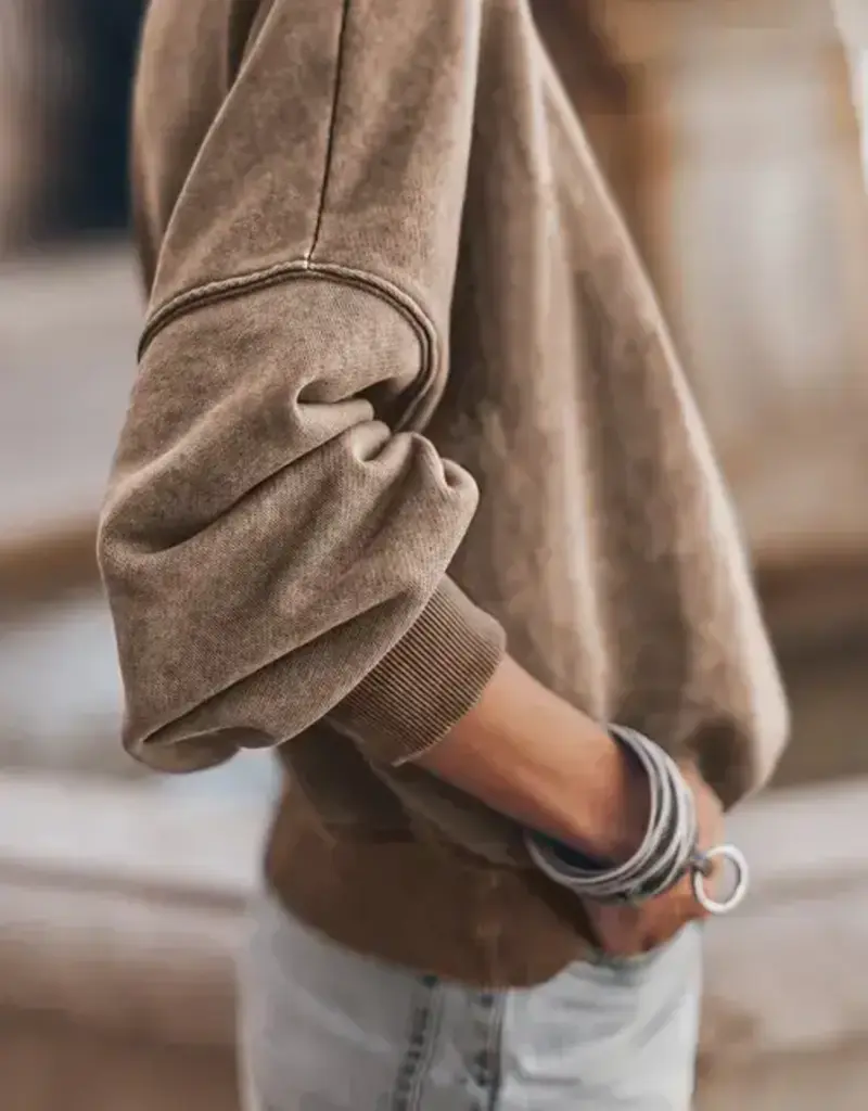 Vickie Versatile Drop Shoulder Sweatshirt