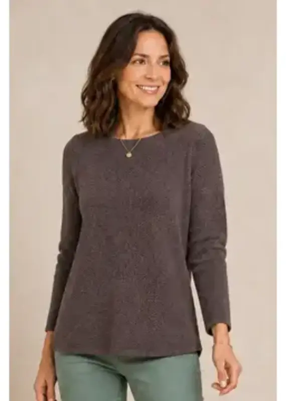 Seedstitch Crew Neck Sweater
