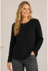 Seedstitch Crew Neck Sweater -Available in Brown - Ivory - Black