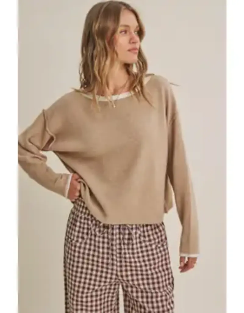 Sophia Super Soft Drop Shoulders Sweater