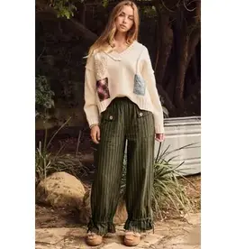 Mandy Striped Wide Leg Pants