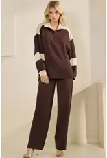 Women's Sleek Ultracomfy Colorblock Matching Set