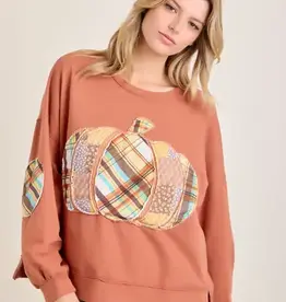 Pumpkin Patch Outfit Boho Sweatshirt
