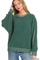 Sandy Super Soft Exposed Seam Detail Sweater