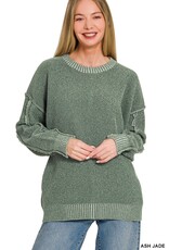 Sandy Super Soft Exposed Seam Detail Sweater