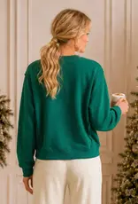 Nutcracker Embroidered Christmas Sweatshirt