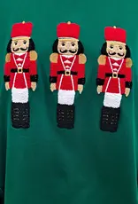Nutcracker Embroidered Christmas Sweatshirt
