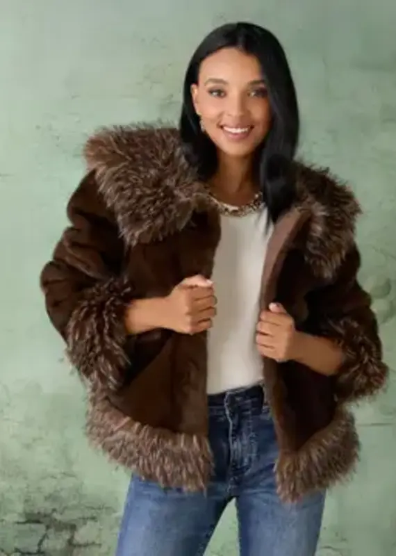 Laurette Faux Fur Jacket