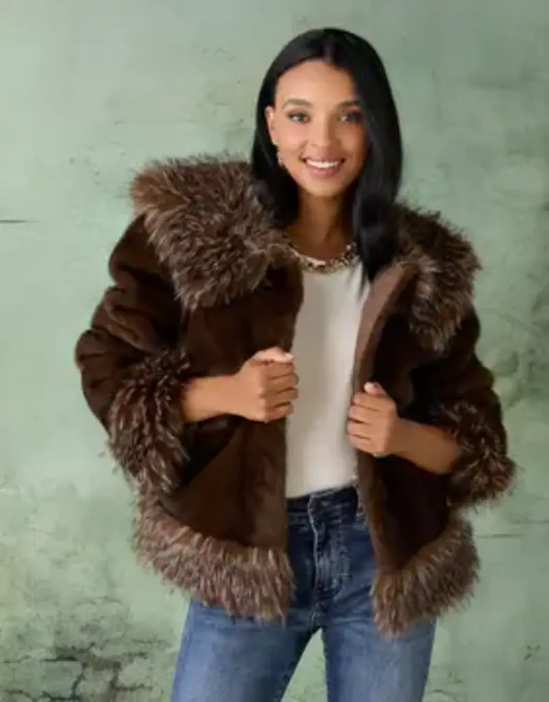 Laurette Faux Fur Jacket