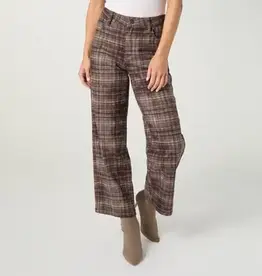 Tempy Sueded Twill Wide Leg Pant-Fall