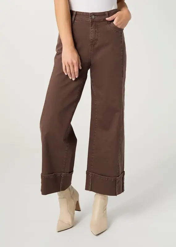 Avante Wide Ankle with Front Seam Pant