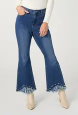 Bambu Soft Flare Ankle with Embellished Fringe