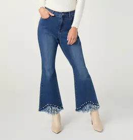 Bambu Soft Flare Ankle with Embellished Fringe