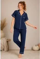 Yummy Top & Pull On Pant Pj Set