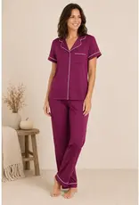 Yummy Top & Pull On Pant Pj Set