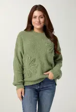 Liesel Sweater with Floral Applique