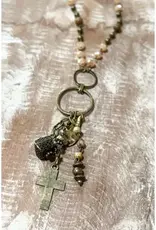 Acacia Necklace Cross