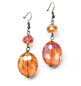Carolina Earrings - Melon