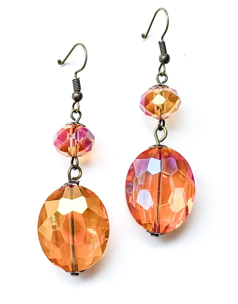 Carolina Earrings - Melon
