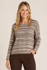 Striped Drop Shoulder Sweater
