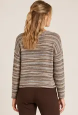 Striped Drop Shoulder Sweater