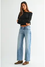 Laura Low-Rise Wide Ankle Baggy Fit
