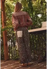 Paula Plaid Peasant Blouse