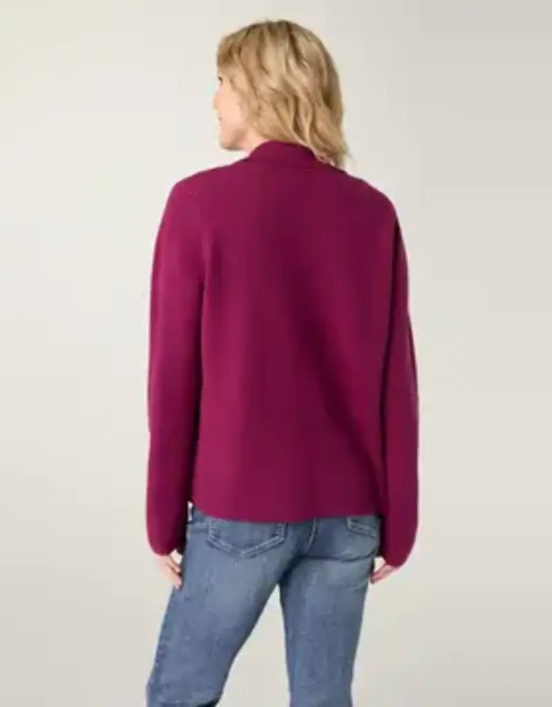 Heavenly-Luxe Notch Collar Cardigan