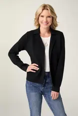 Heavenly-Luxe Notch Collar Cardigan