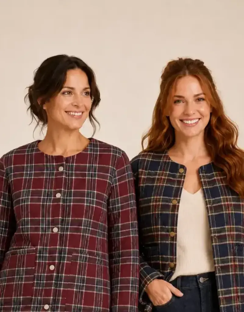 Quinn Plaid Quilted Jacket