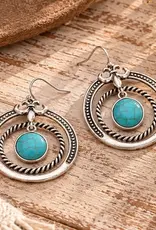 Desert Orbit - Blue Earrings