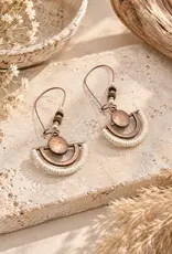 Nomad Moon - Copper Earrings