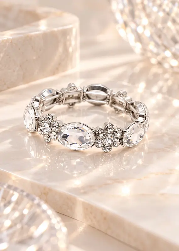 Starlight Enchantment - Silver Bracelet