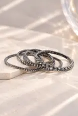 Twilight Veil - Hematite Bracelet