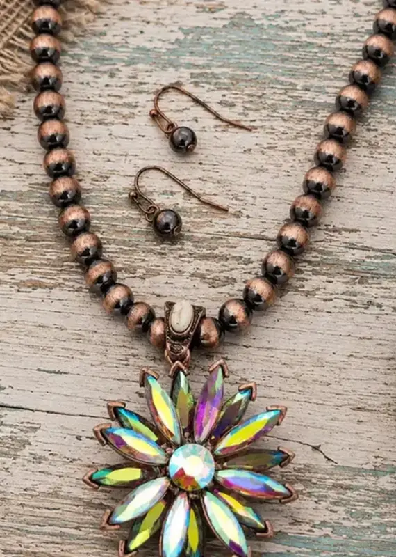 Wildflower Soul - Copper Necklace Set