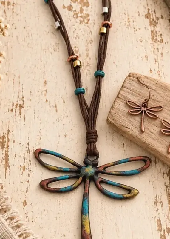Wings of Serenity - Multi Necklace