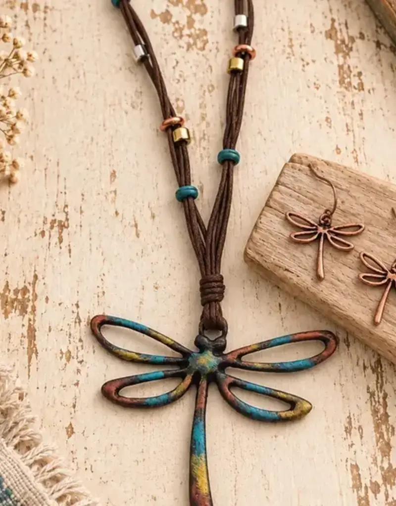 Wings of Serenity - Multi Necklace