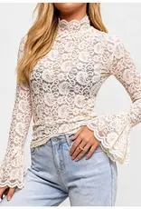 Lily Sheer Lace Layring Top