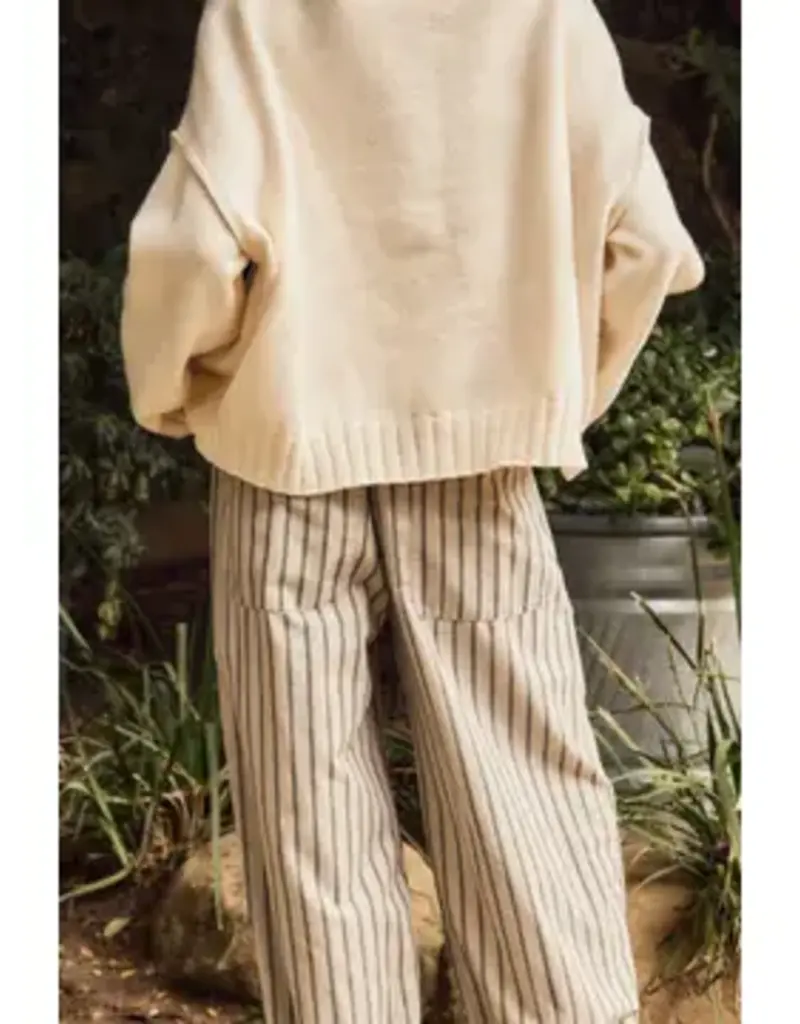 Kathy Patchwork Knit Sweater