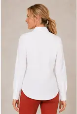 Layering Poplin Button Front Blouse