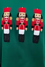 Nutcracker Embroidered Christmas Sweatshirt