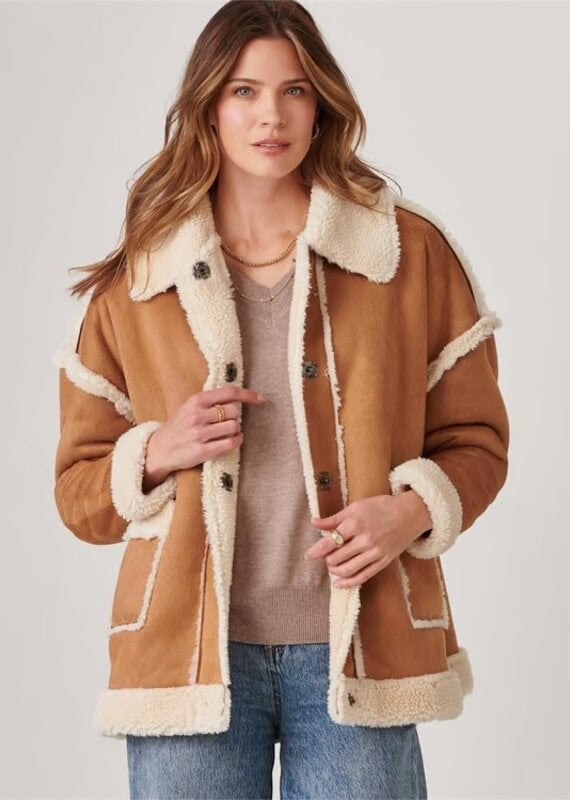 Charlie Paige Sherpa Reversible Jacket