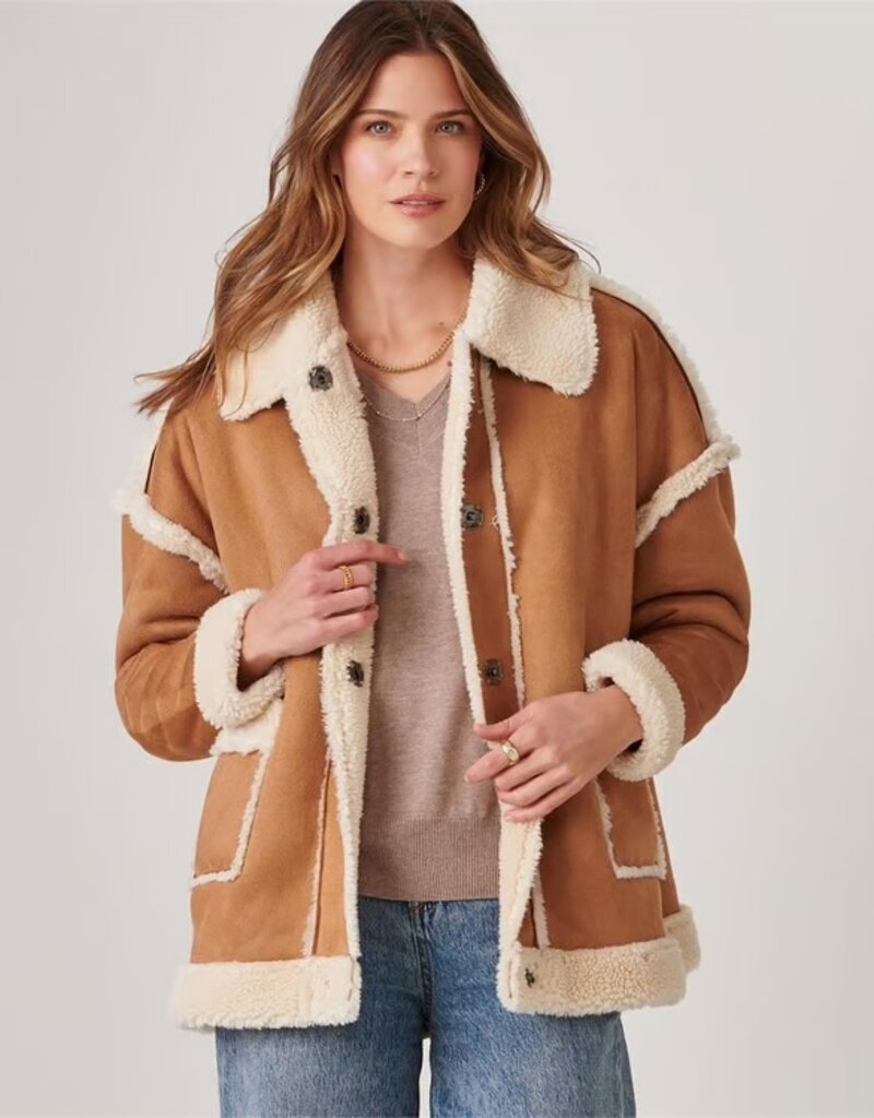 Charlie Paige Sherpa Reversible Jacket