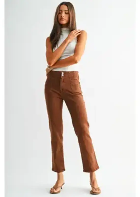 Stephanie High-Rise Straight Ankle
