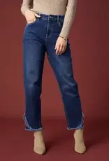 EverStretch Straight Ankle with Crossover Fringe