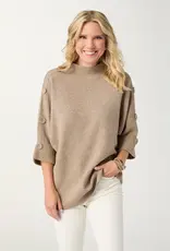 Heavenly-Luxe Elbow Sleeve with Button Detail