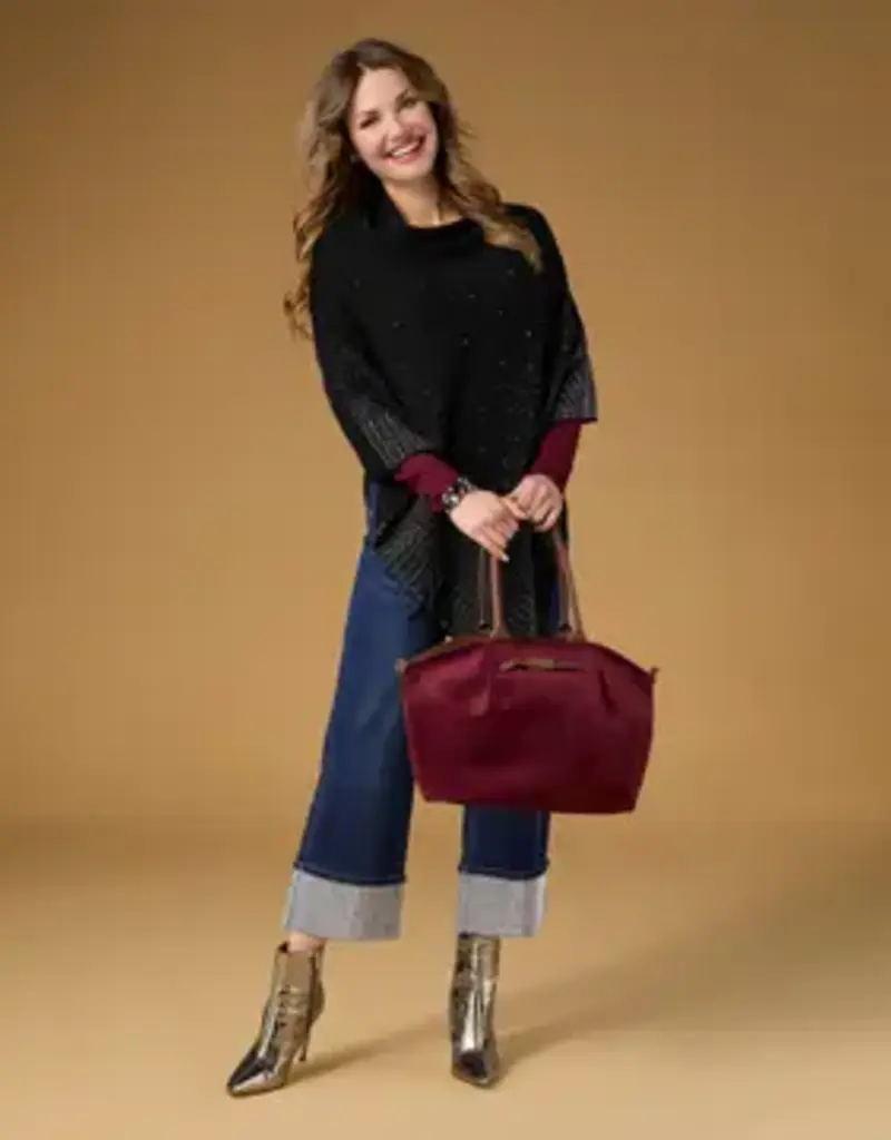 Everstretch Baby Bootcut Crop with Rhinestone Cuff