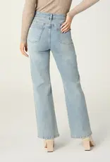 EverStretch Baby Bootcut with Pearl Stud Side Detail