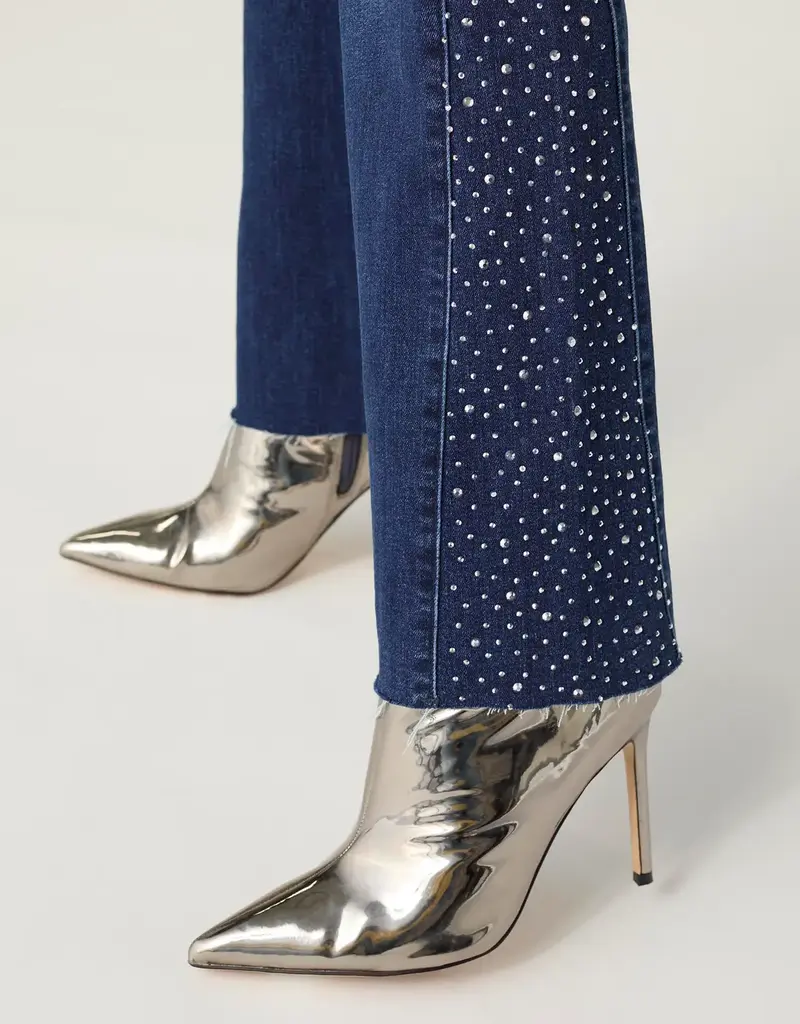Bambu Soft Flare with Rhinestone Side